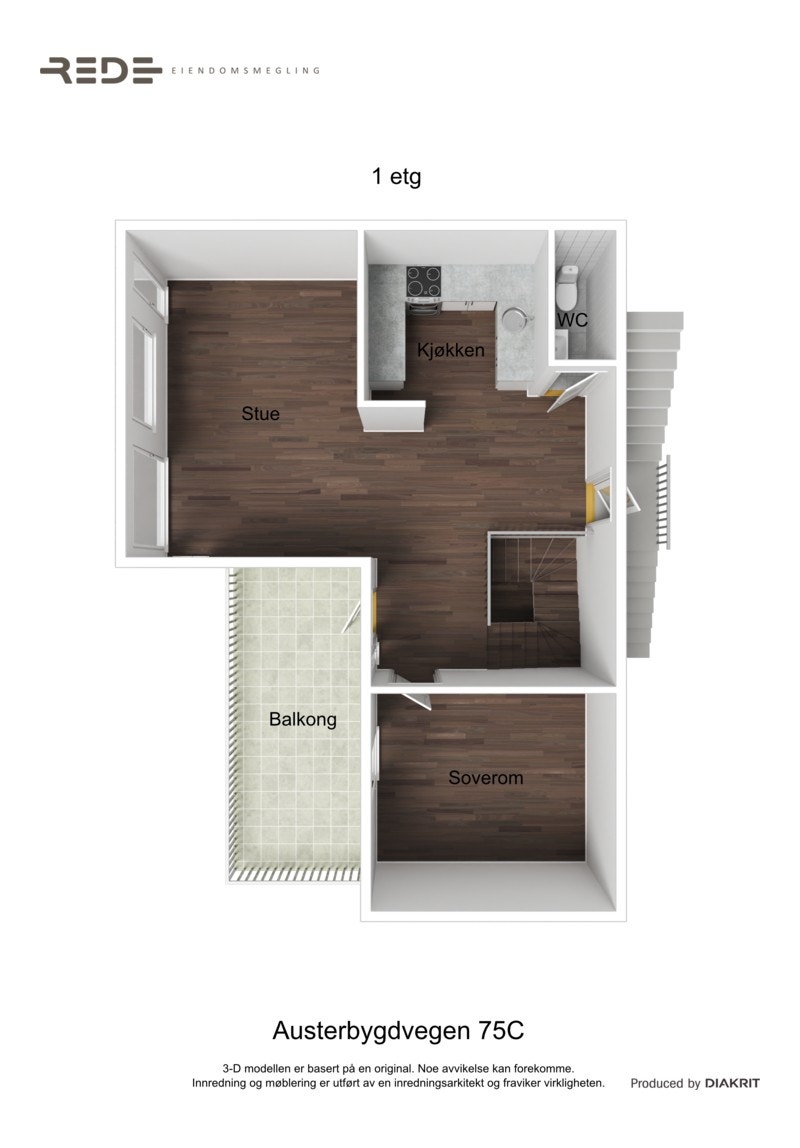 Plantegning 2. etg. Galleribilde