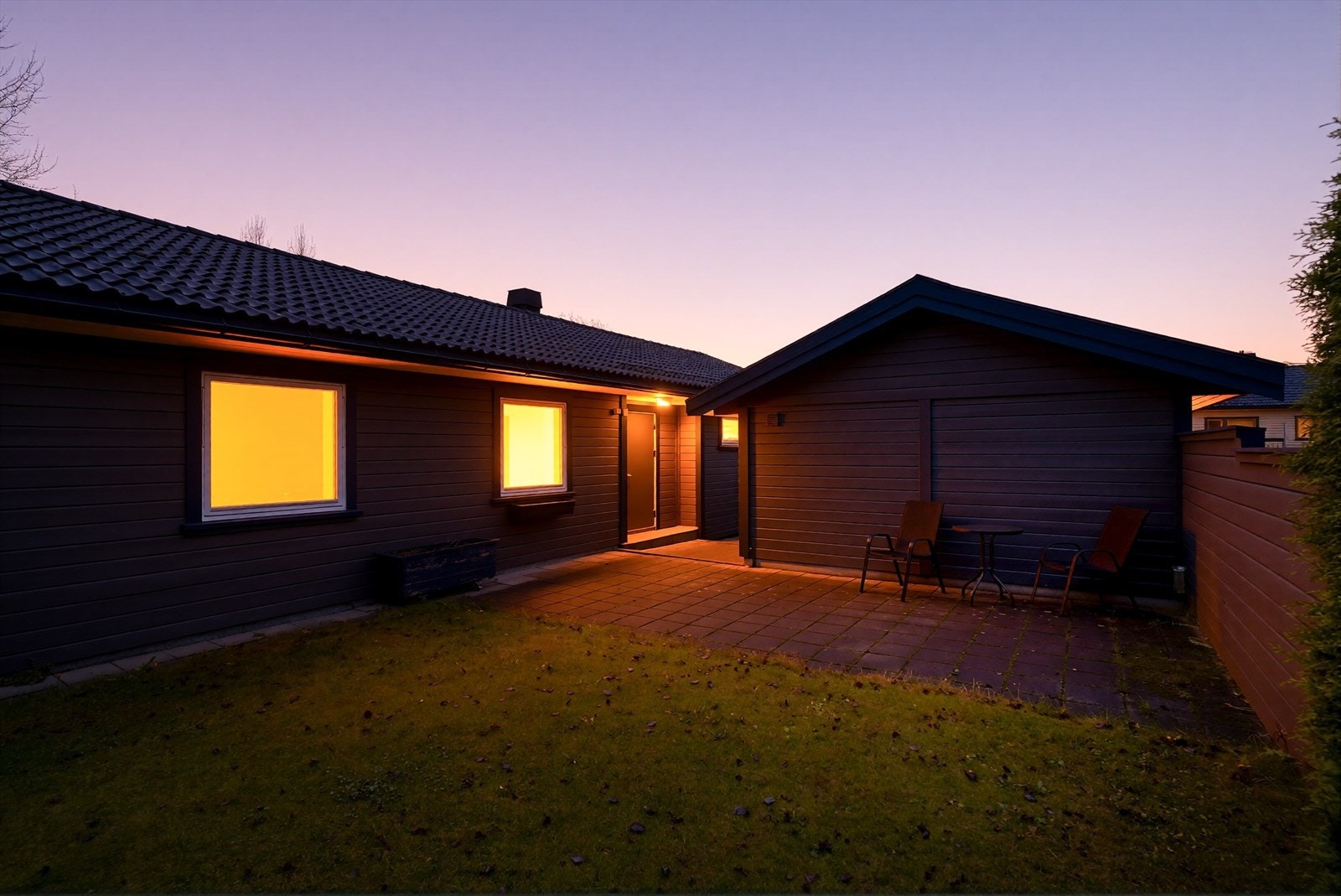 Idyllisk kveldsstemning! Galleribilde