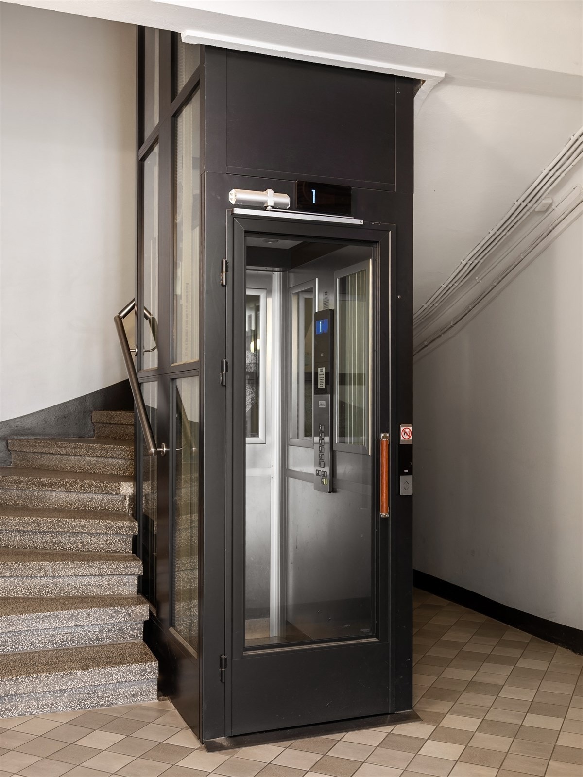 Bygget har heis. Galleribilde