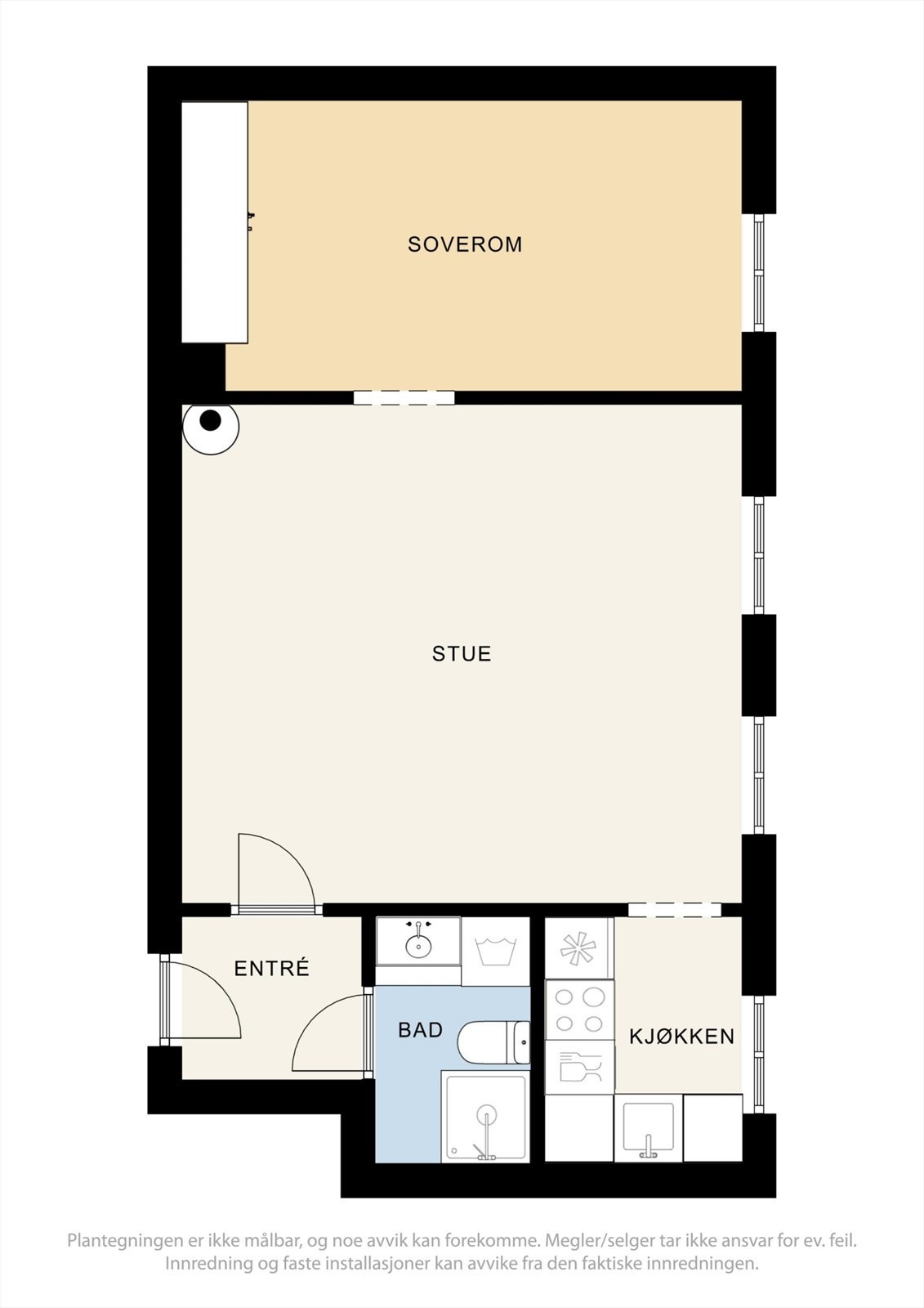 Plantegning. Galleribilde