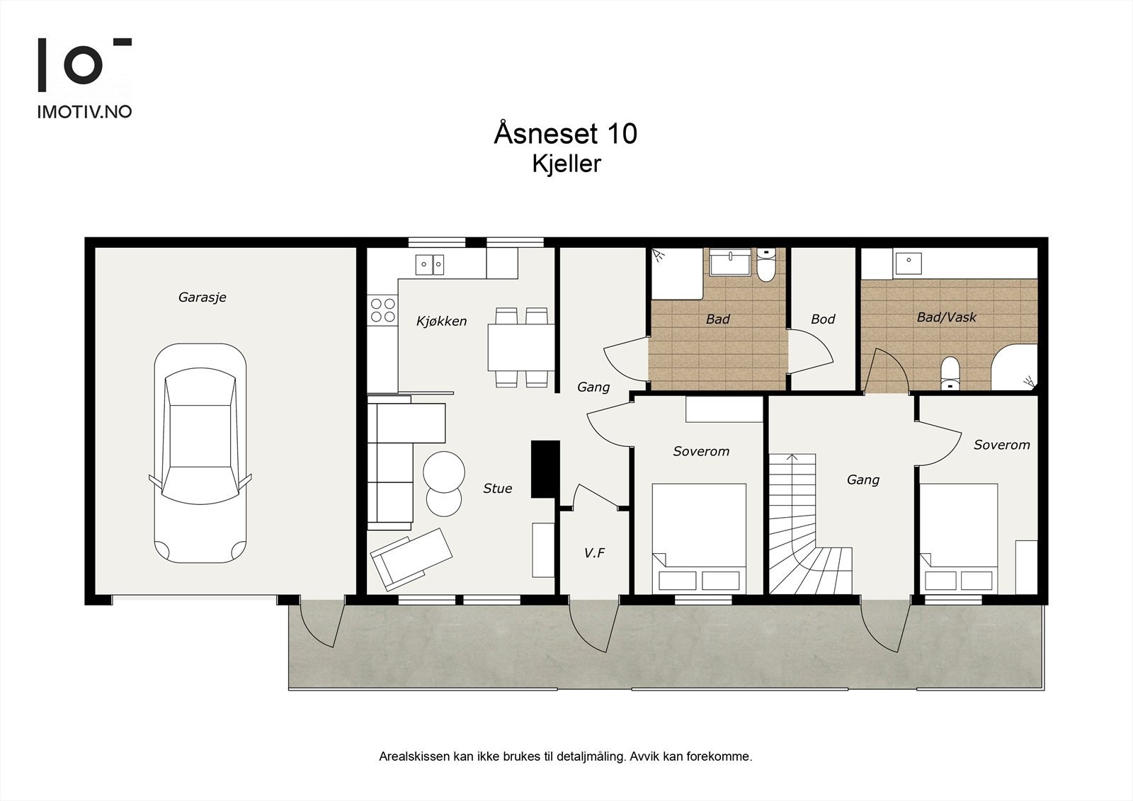 - Plantegning underetasje - Galleribilde