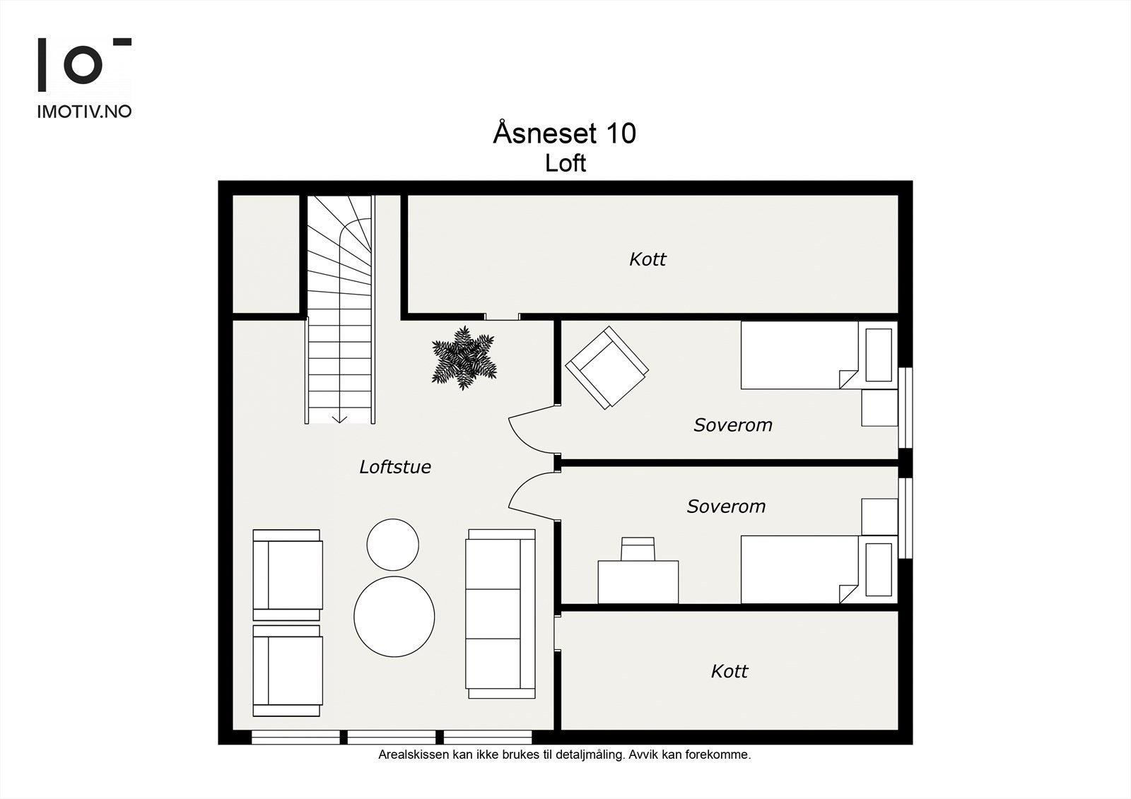 - Plantegning loft - Galleribilde