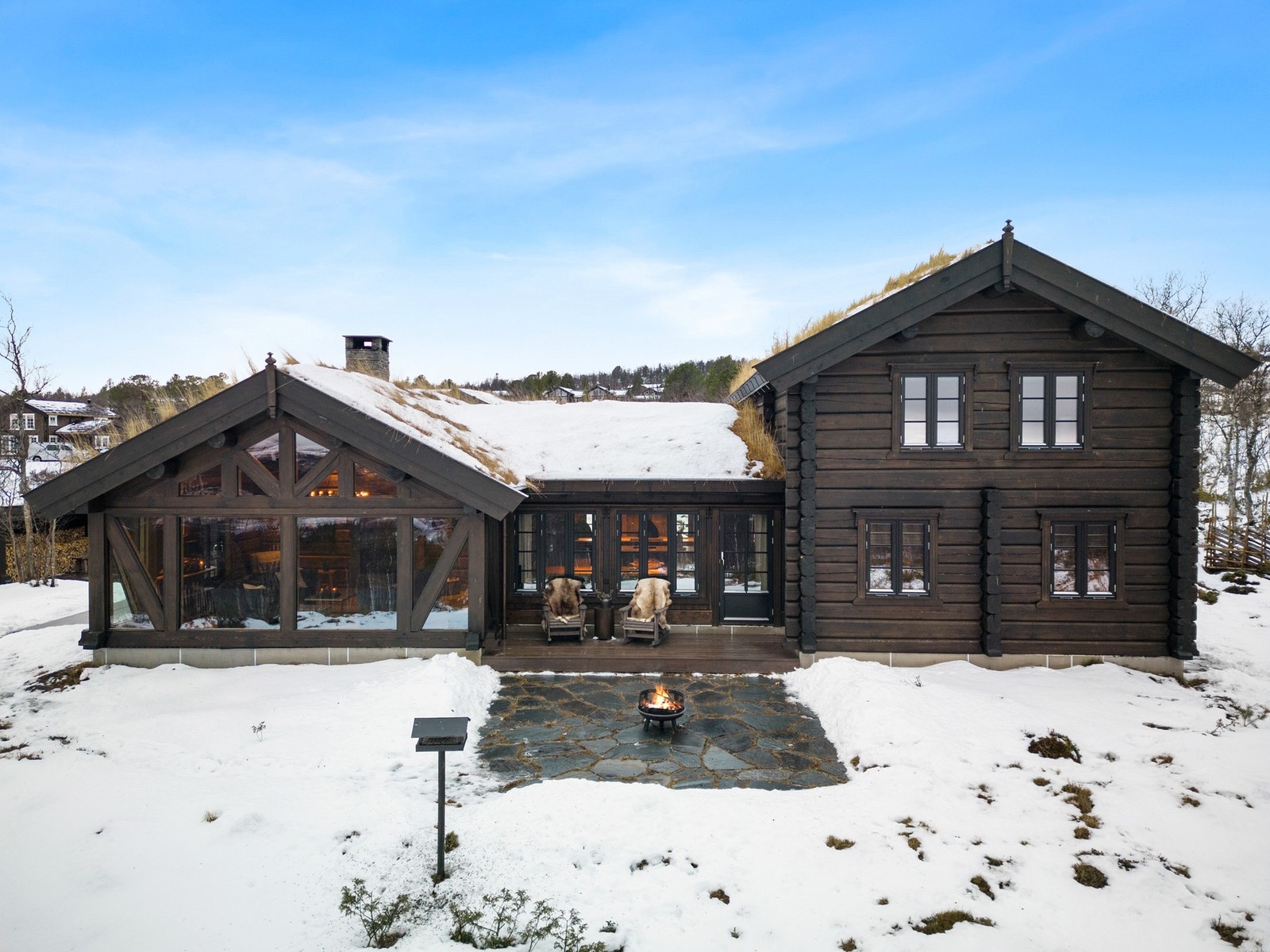 Unik laftethytte med storslått utsikt mot Sylan og Røros. Galleribilde