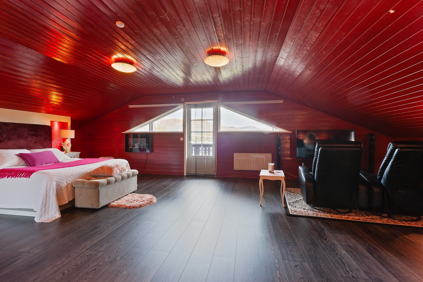 Utgang til balkong. Galleribilde