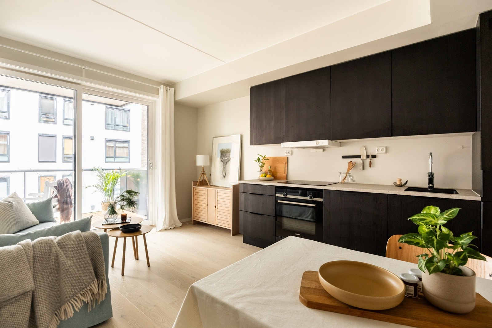 En funksjonell og effektiv planløsning med flere soner Galleribilde