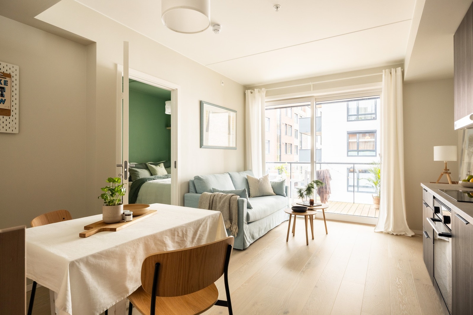 Velkommen til en strøken leilighet i Frysjaparken! Foto: Daniel Bergsagel Galleribilde