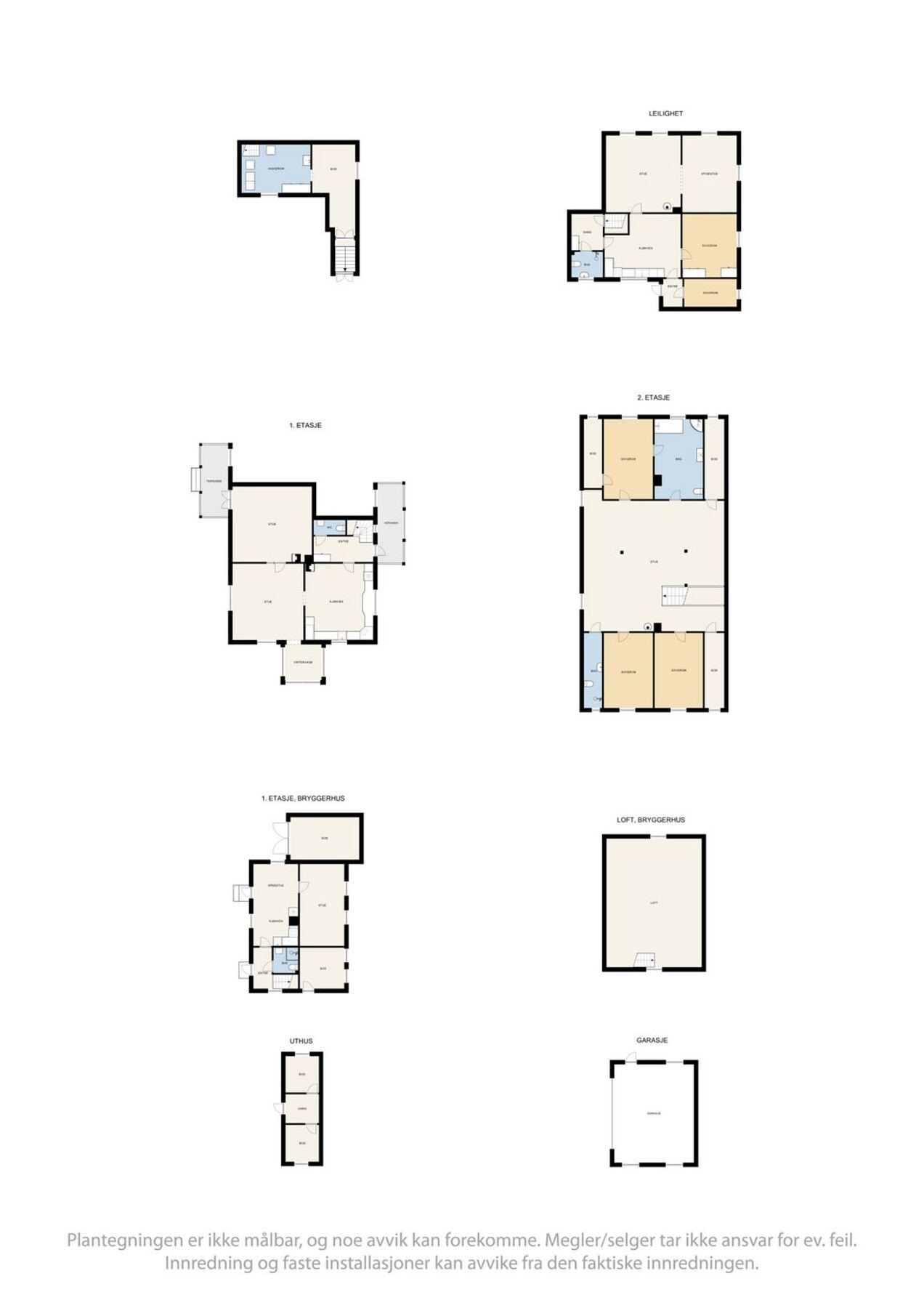 Plantegninger. Galleribilde