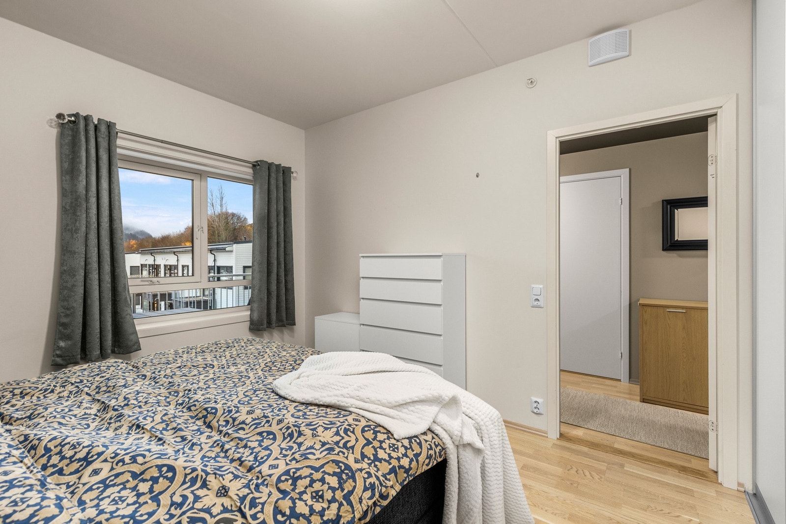 Soverommet er på 13,3kvm. Galleribilde