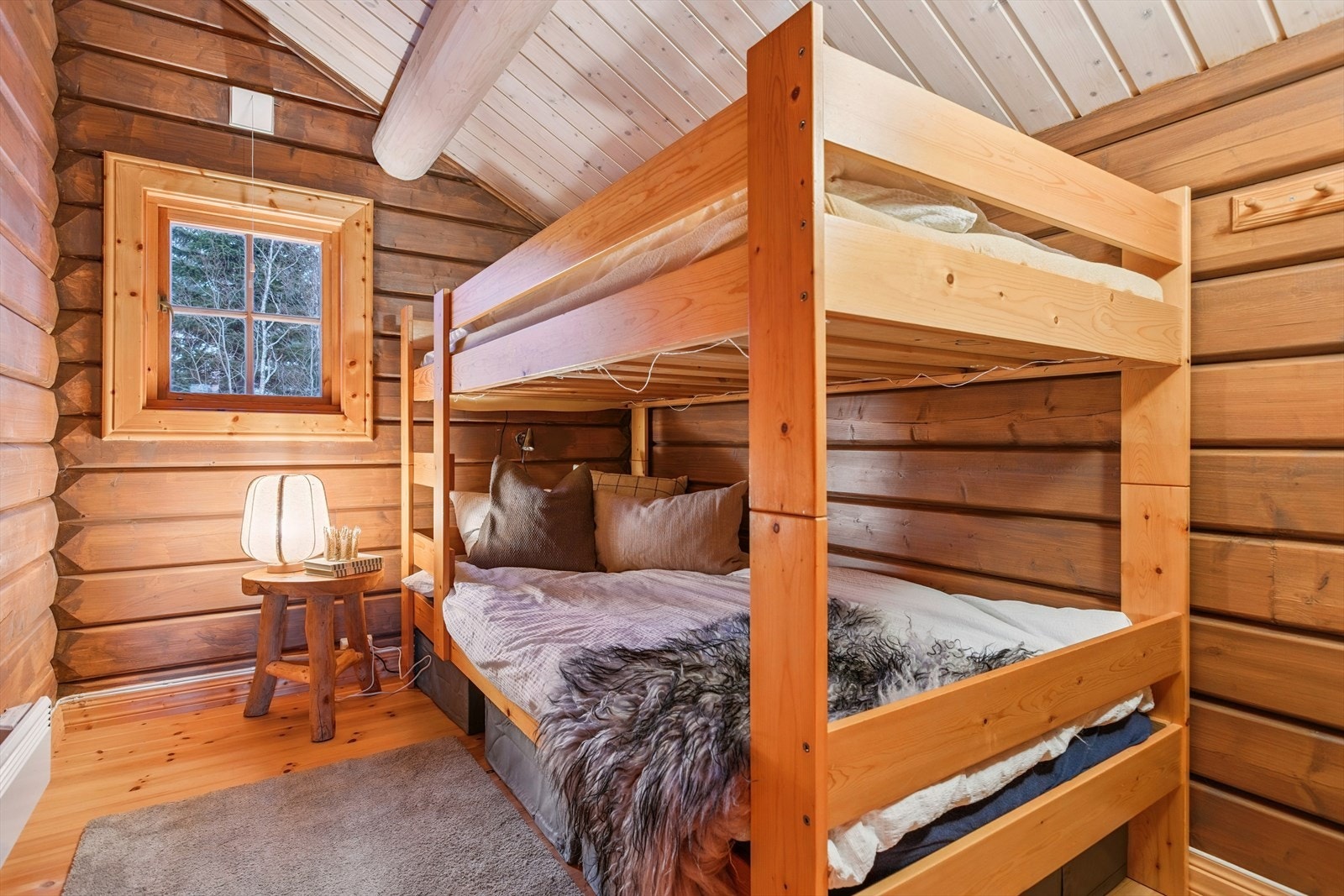 To av soverommene befinner seg i loftetasjen. Galleribilde