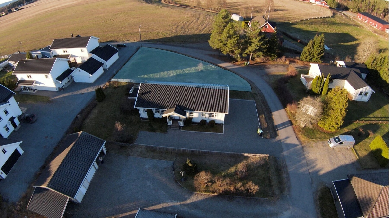 NB! Skissert omrisse av eiendommen er kun veiledende, se kart. Galleribilde