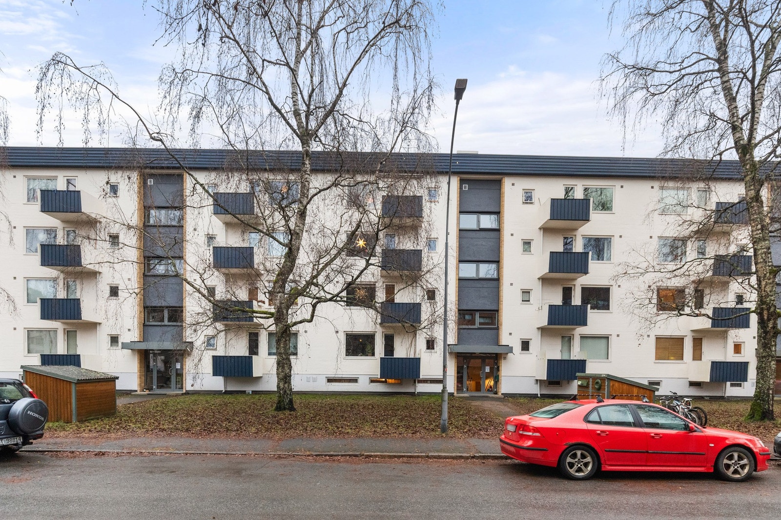 Fasade - Borettslaget består av 167 leiligheter. Galleribilde