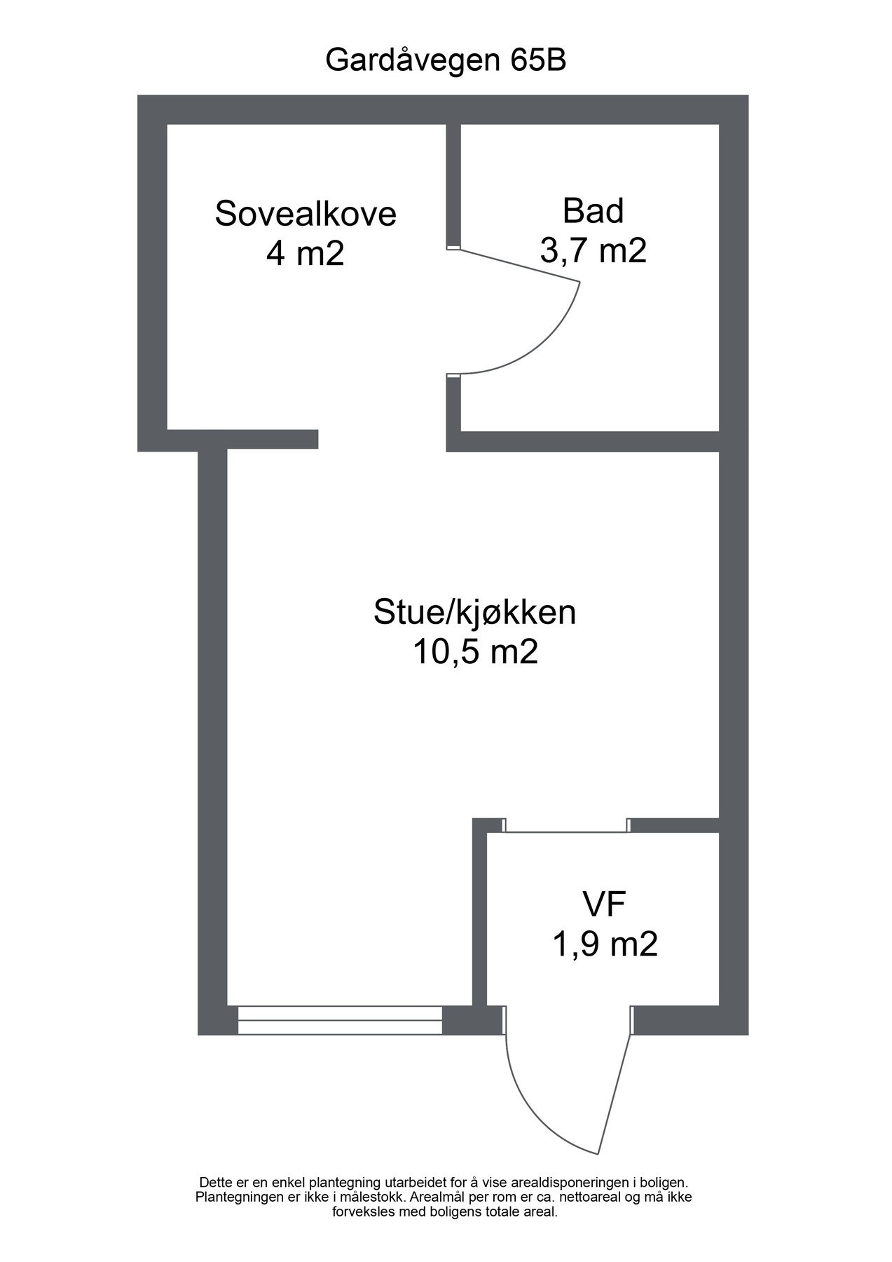 Planskisse. Galleribilde