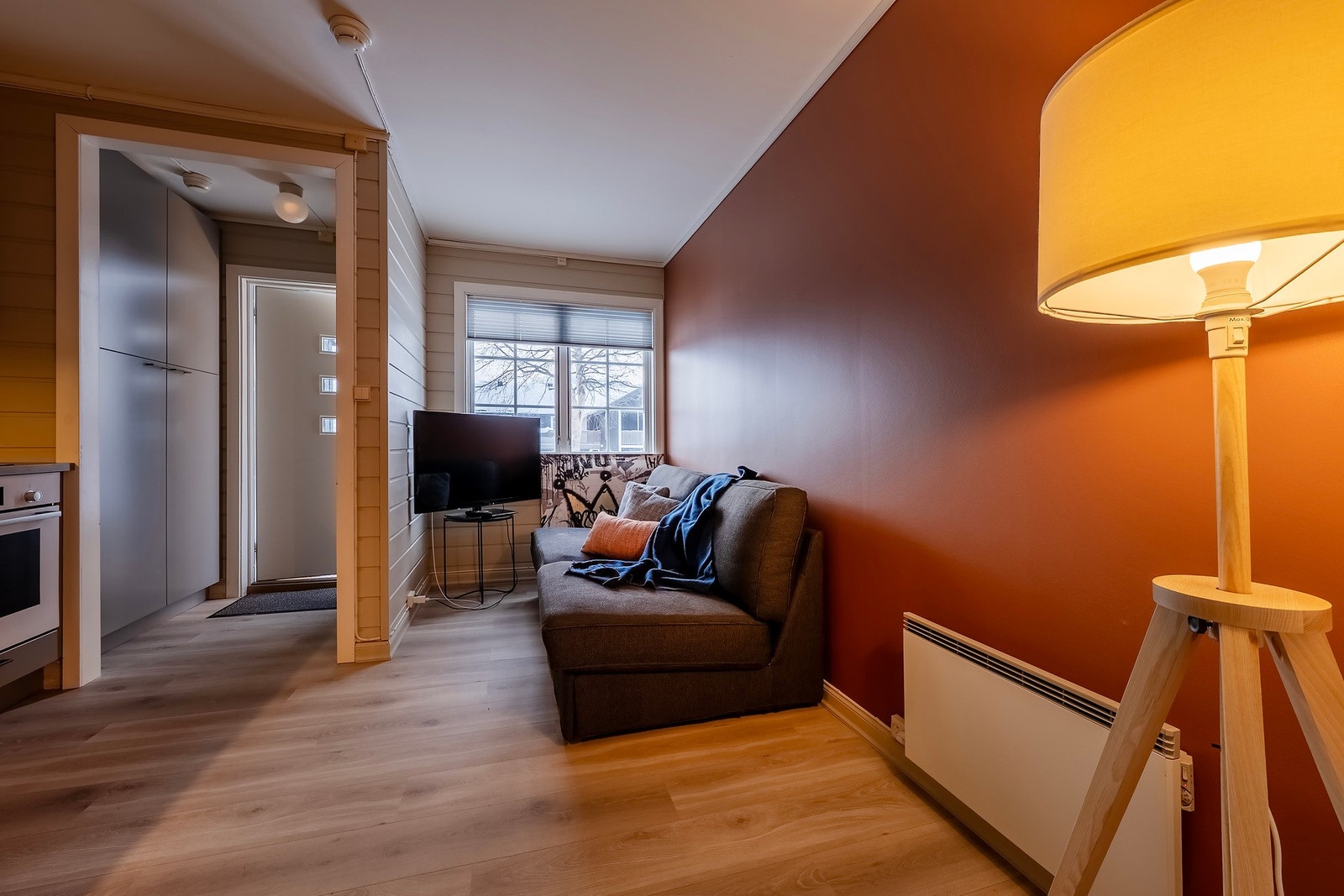 En praktisk og arealeffektiv 1-roms leilighet like ved skibakken. Galleribilde