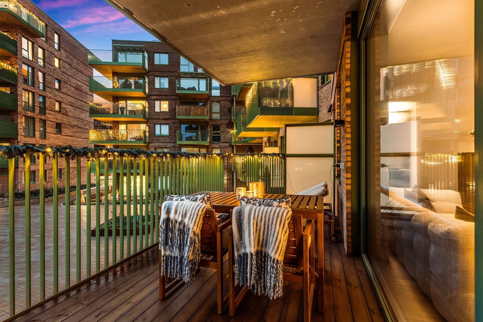 Her kan man virkelig nyte avslappende kvelder. Galleribilde