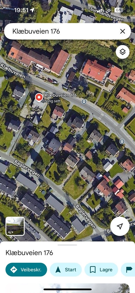 50 meter til nærmeste busstopp Galleribilde