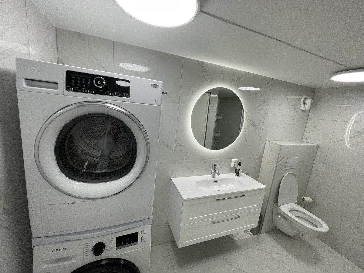 Vaskemaskin og tørketrommel Galleribilde