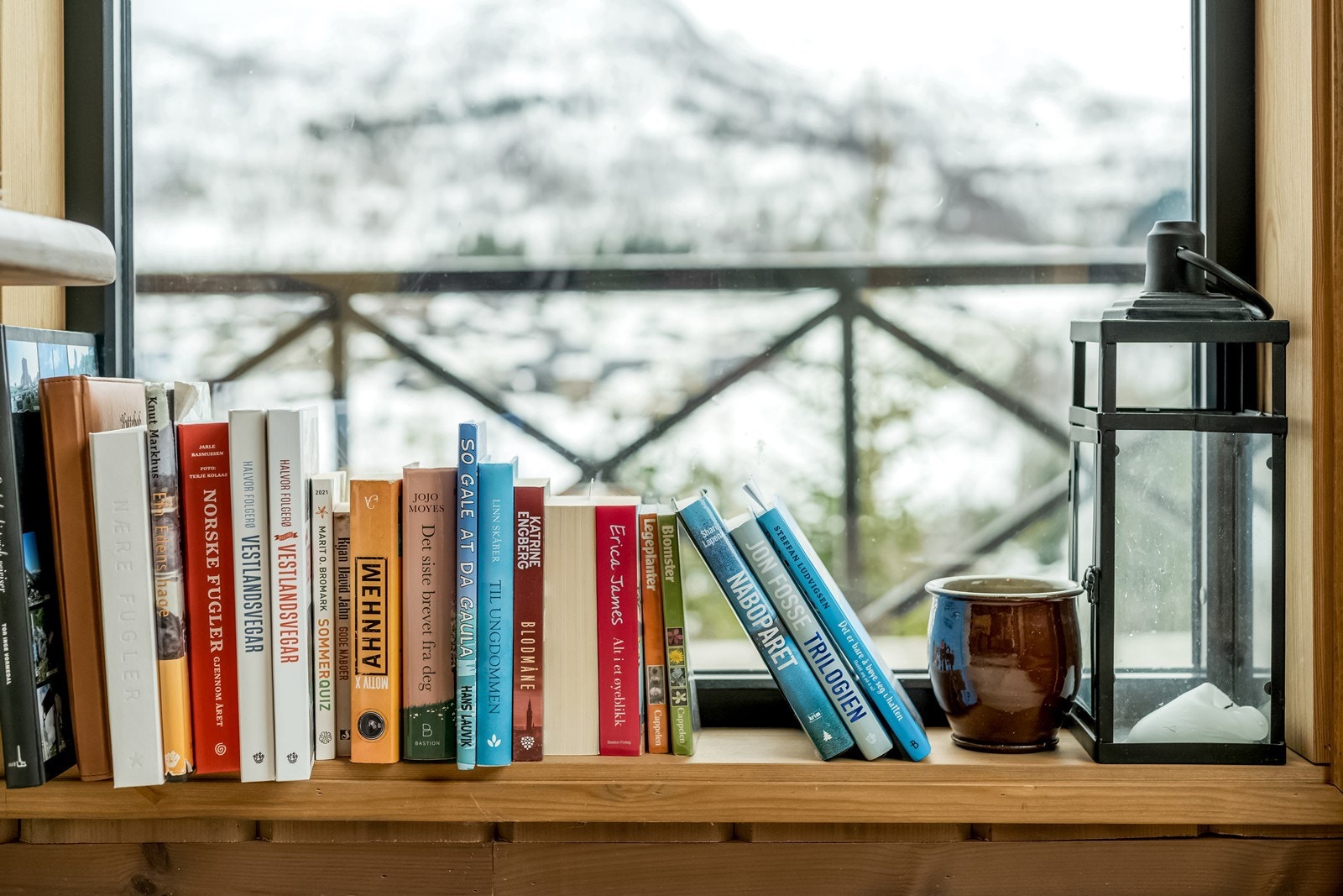 Les en bok - finn roen på hytta. Galleribilde