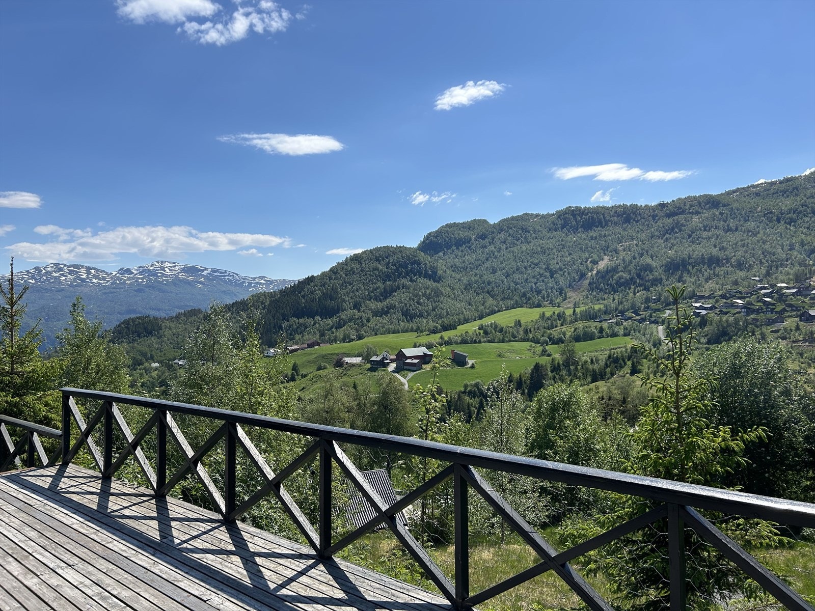 Her har man god oversikt over Svandalen. Galleribilde