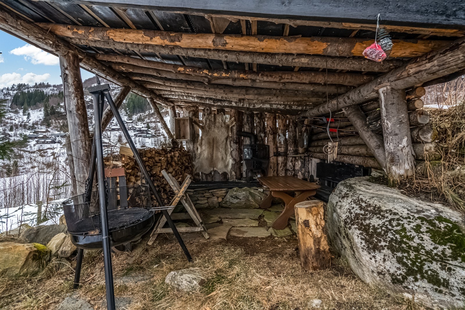 Overbygg til redskaper. Galleribilde