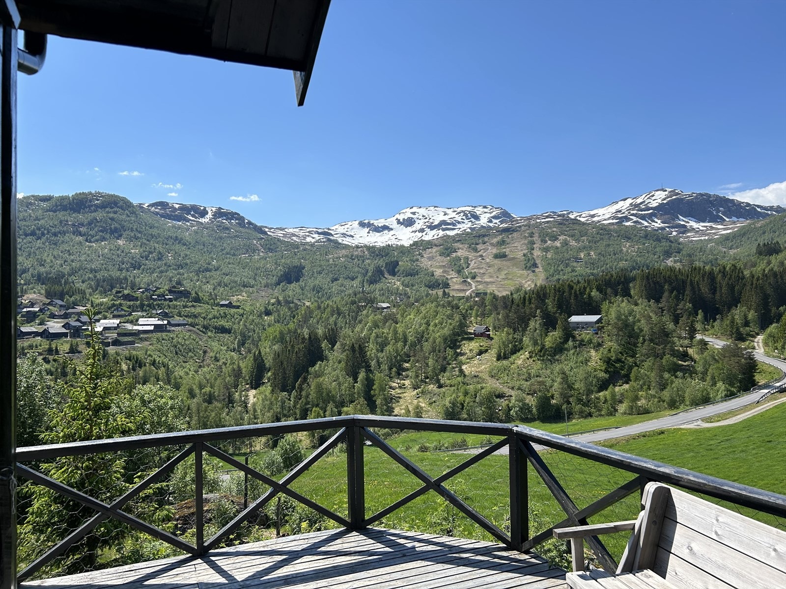 Nydelig utsikt i flere retninger. Galleribilde