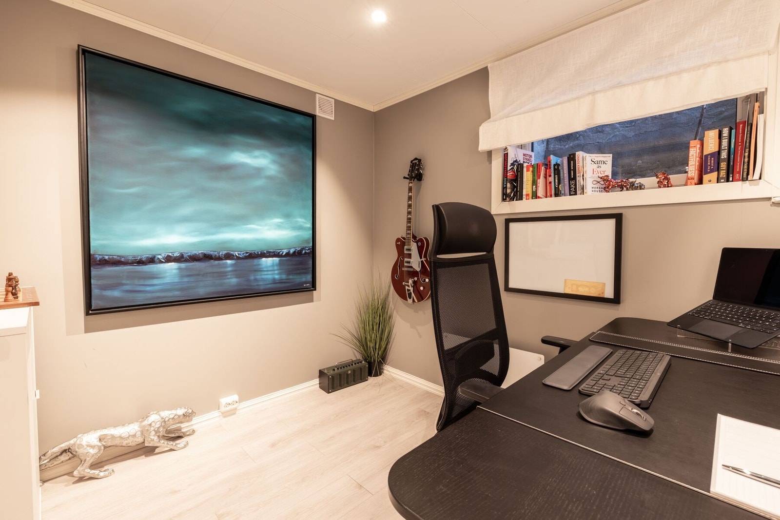 Det ble satt inn rømningsvindu her og på et soverom i 2021. Galleribilde