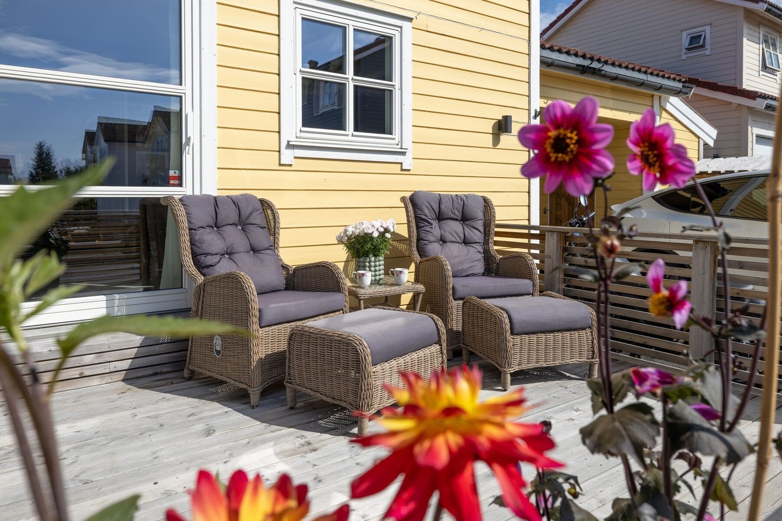 Boligen har en fantastisk beliggenhet og har en flott beliggenhet i feltet. Galleribilde