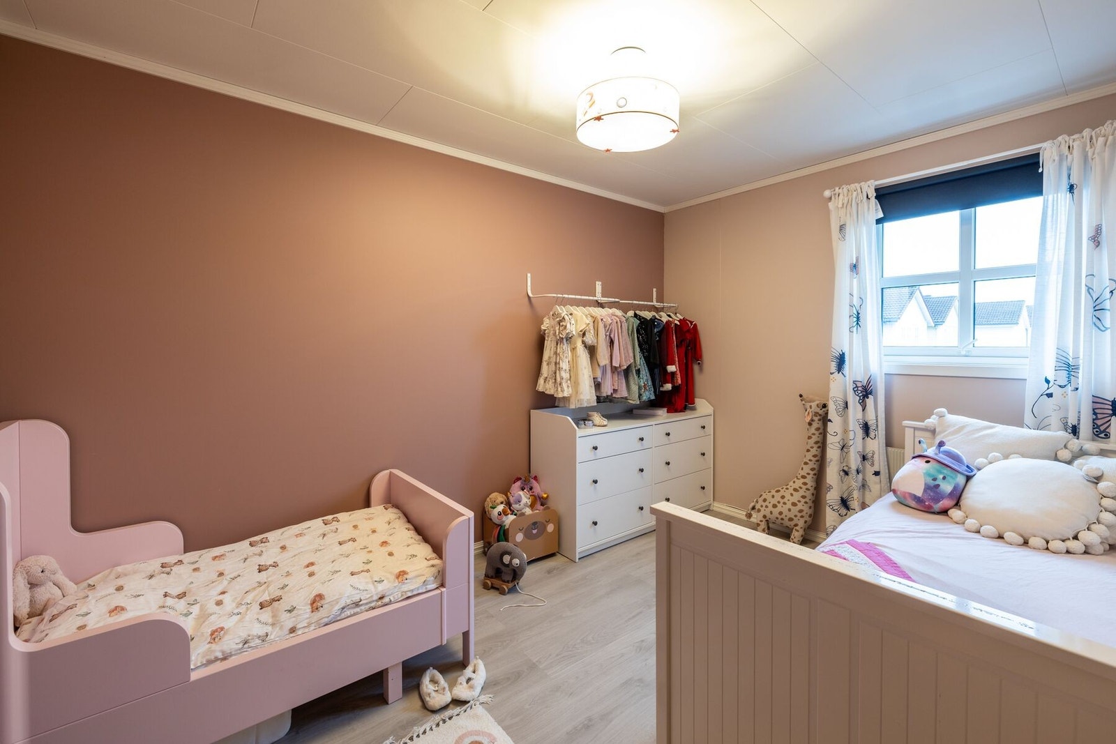 Det siste soverommet er på 9,8 kvm. Galleribilde