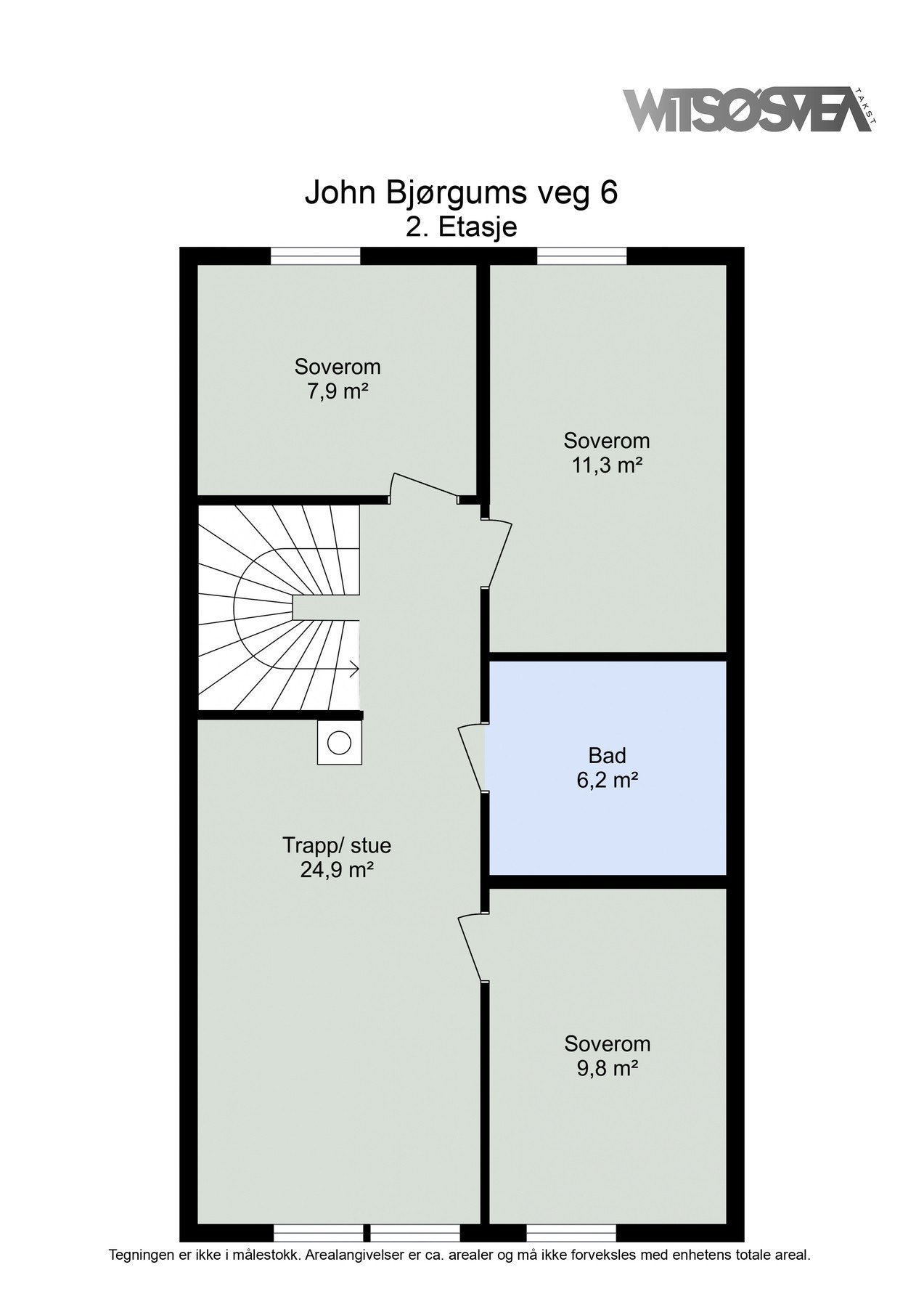 Plaskisse 2.etasje. Galleribilde