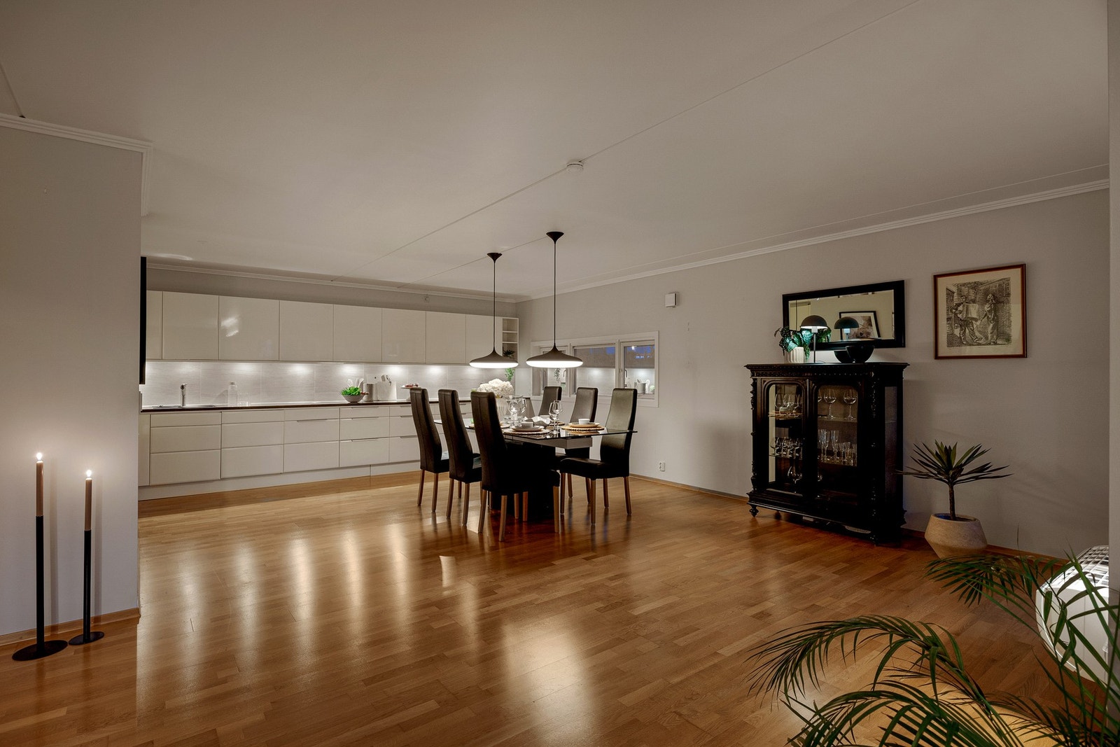 Lun kveldsstemning Galleribilde