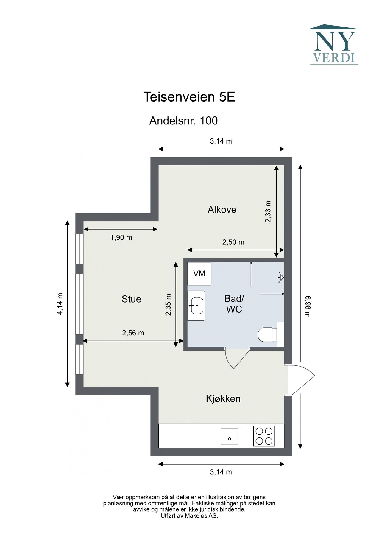 Plantegning. Galleribilde