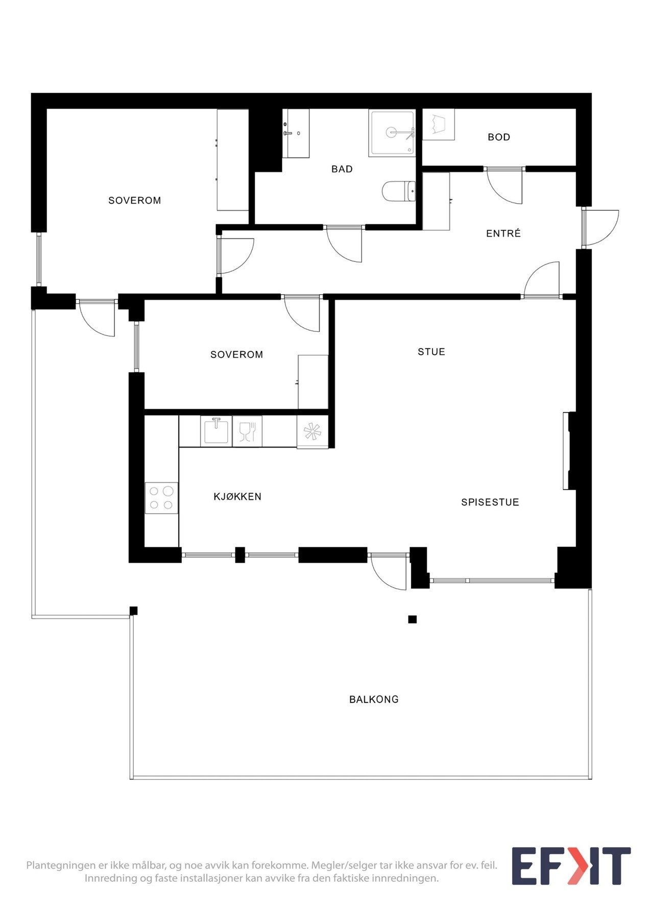 Plantegning. Galleribilde