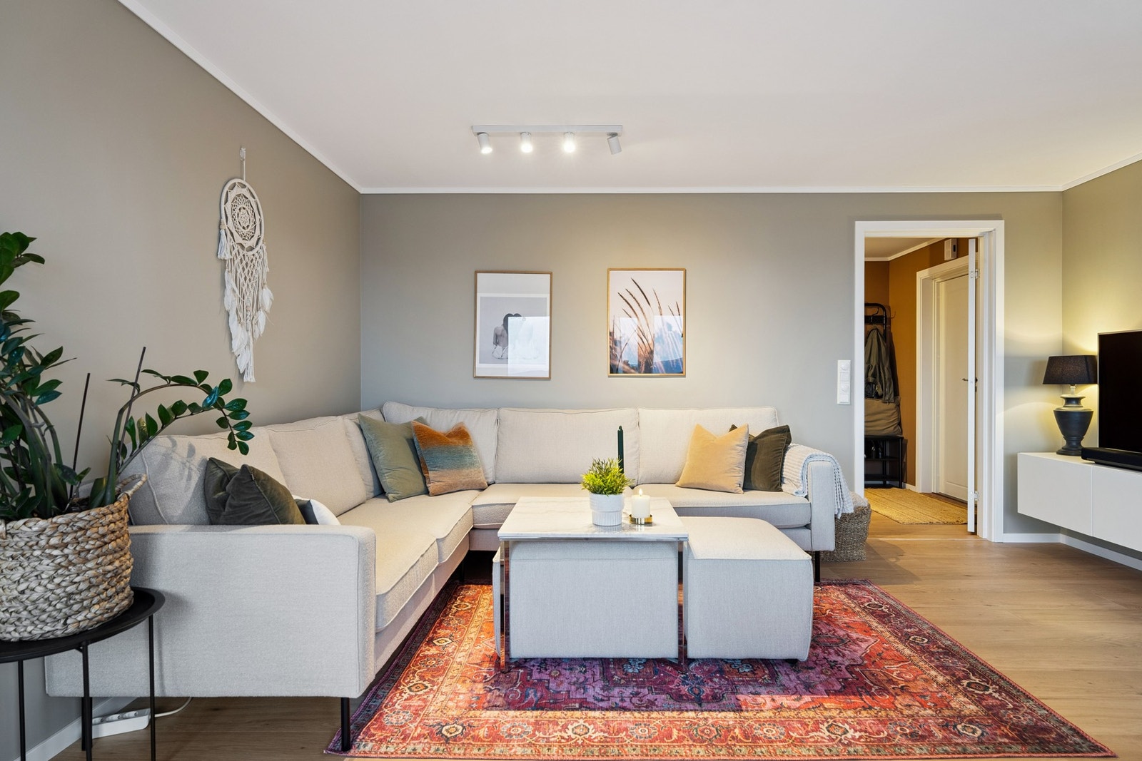 Gasspeis i stuen gir god varme og hyggelig stemning i vinterhalvåret. Galleribilde