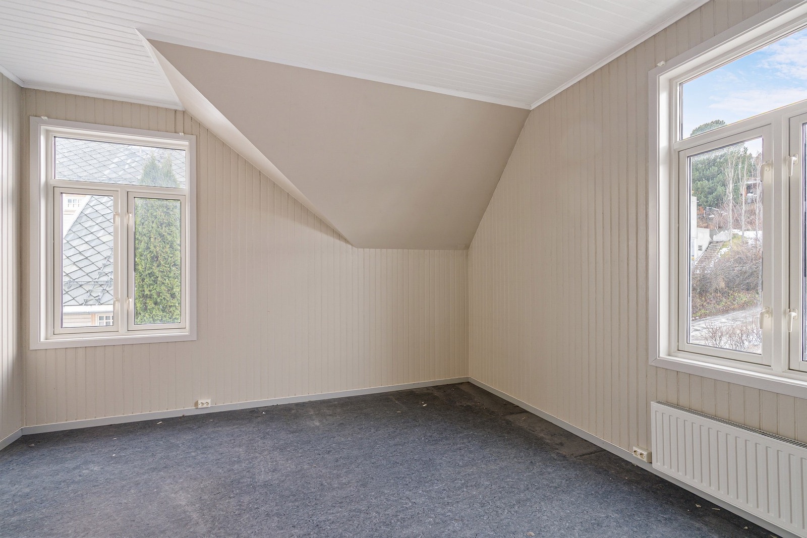 Det andre soverommet i 2. etasje er på 16 kvm. Galleribilde