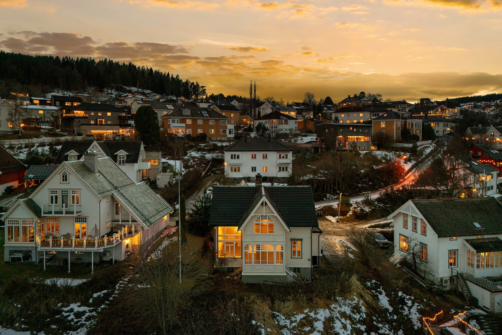 Ærverdig villastrøk med nærhet både til sentrum og Bymarka. Galleribilde