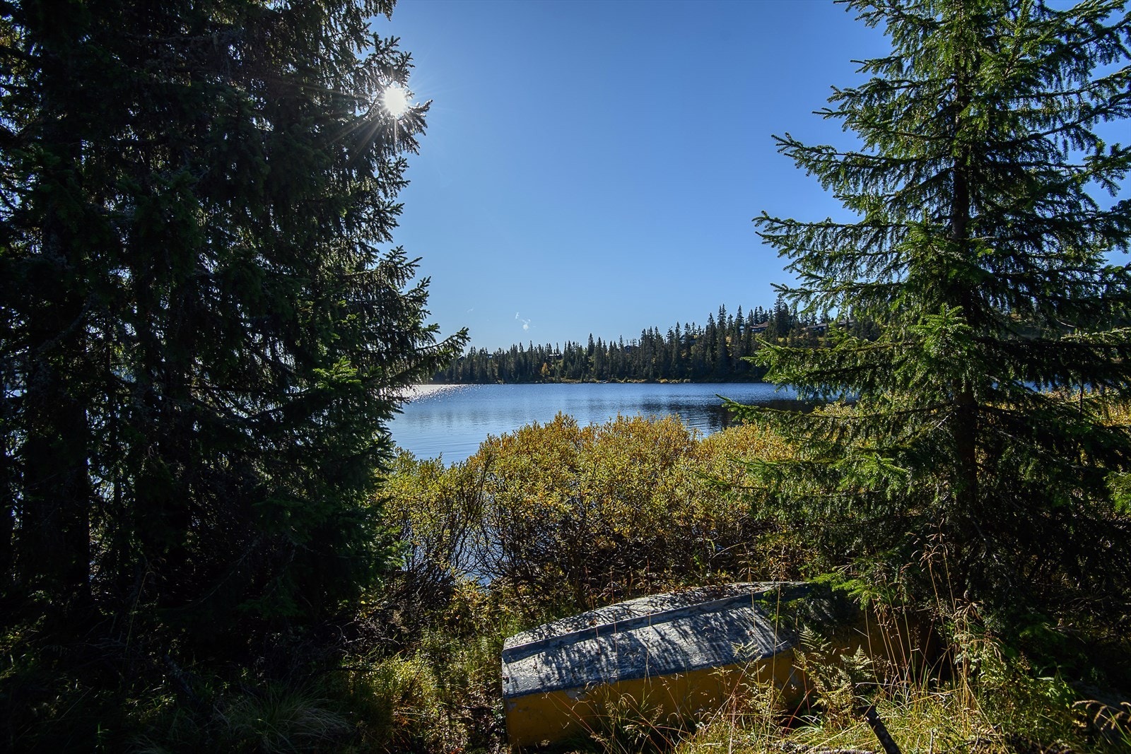 Kan det friste med en liten tur i robåten på vannet ? Rett i nærheten av eiendommen finner du den populære Trivselsplassen med klatrestativ og badestrand for de minste. Galleribilde