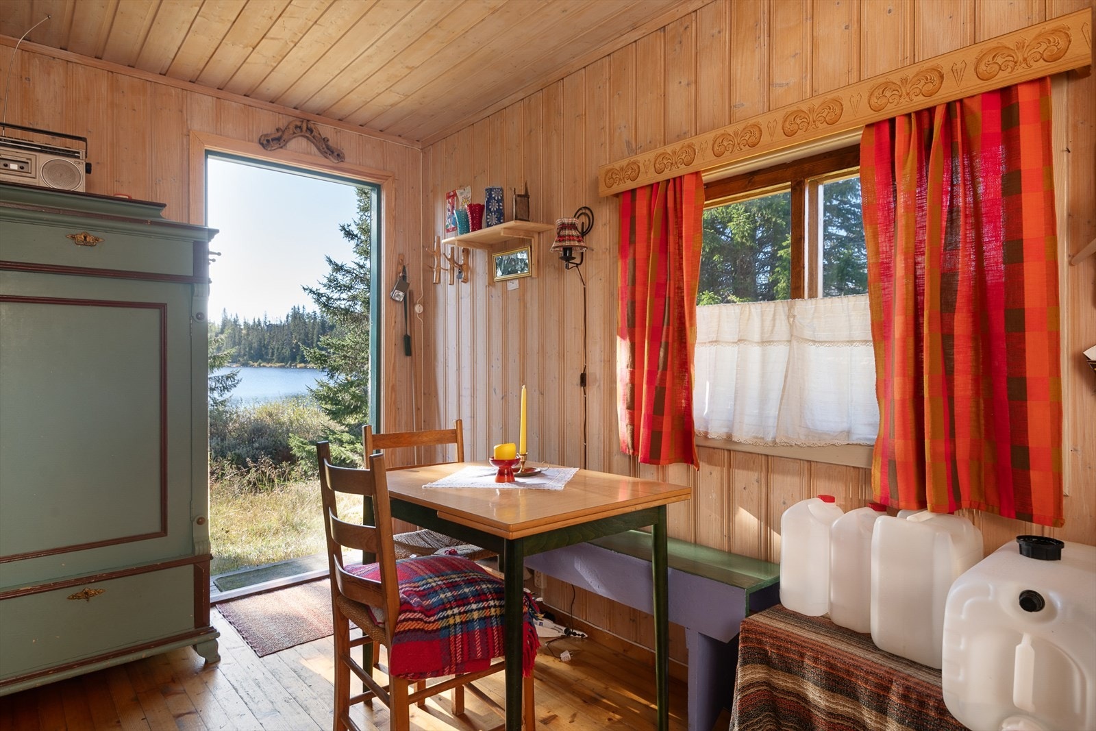 Fin utsikt fra hyttedøra! Galleribilde