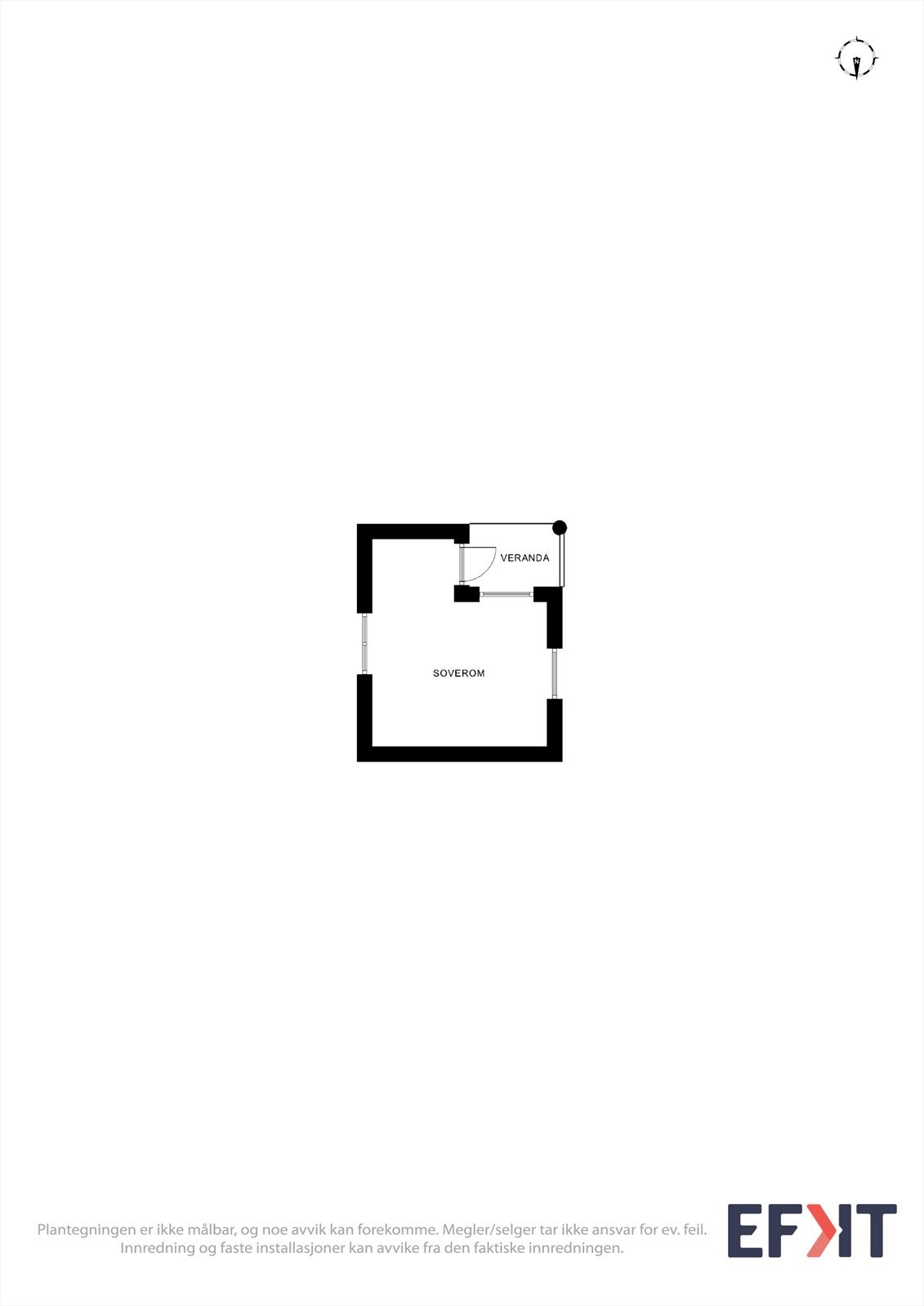 Plantegning anneks. Galleribilde