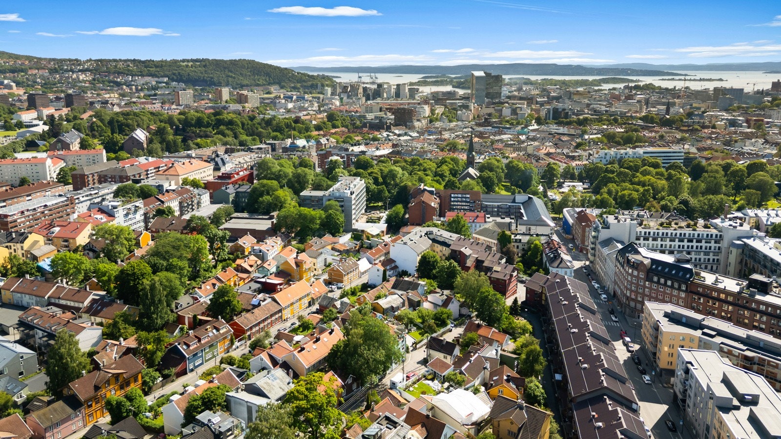 Populært ettertraktet områede - som å bo i en egen landsby, men midt i Oslo sentrum. Galleribilde