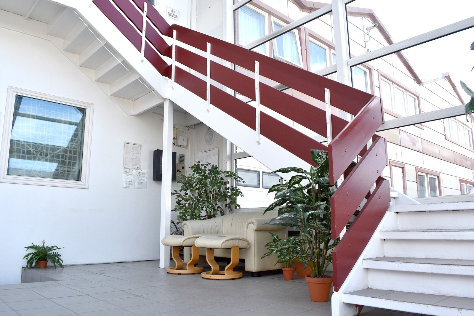 Inngangsparti Galleribilde