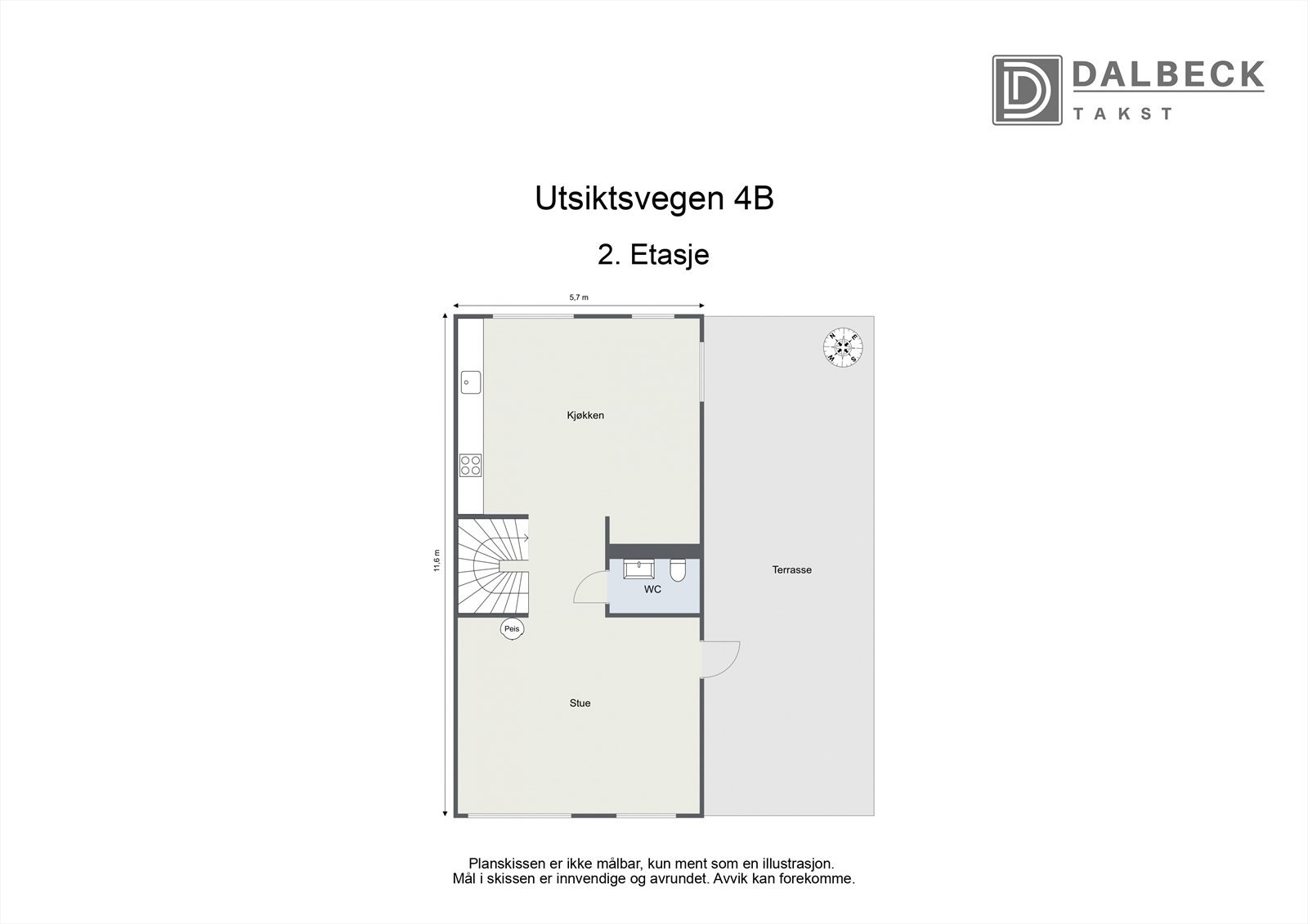 PLANTEGNING 2. ETASJE Galleribilde