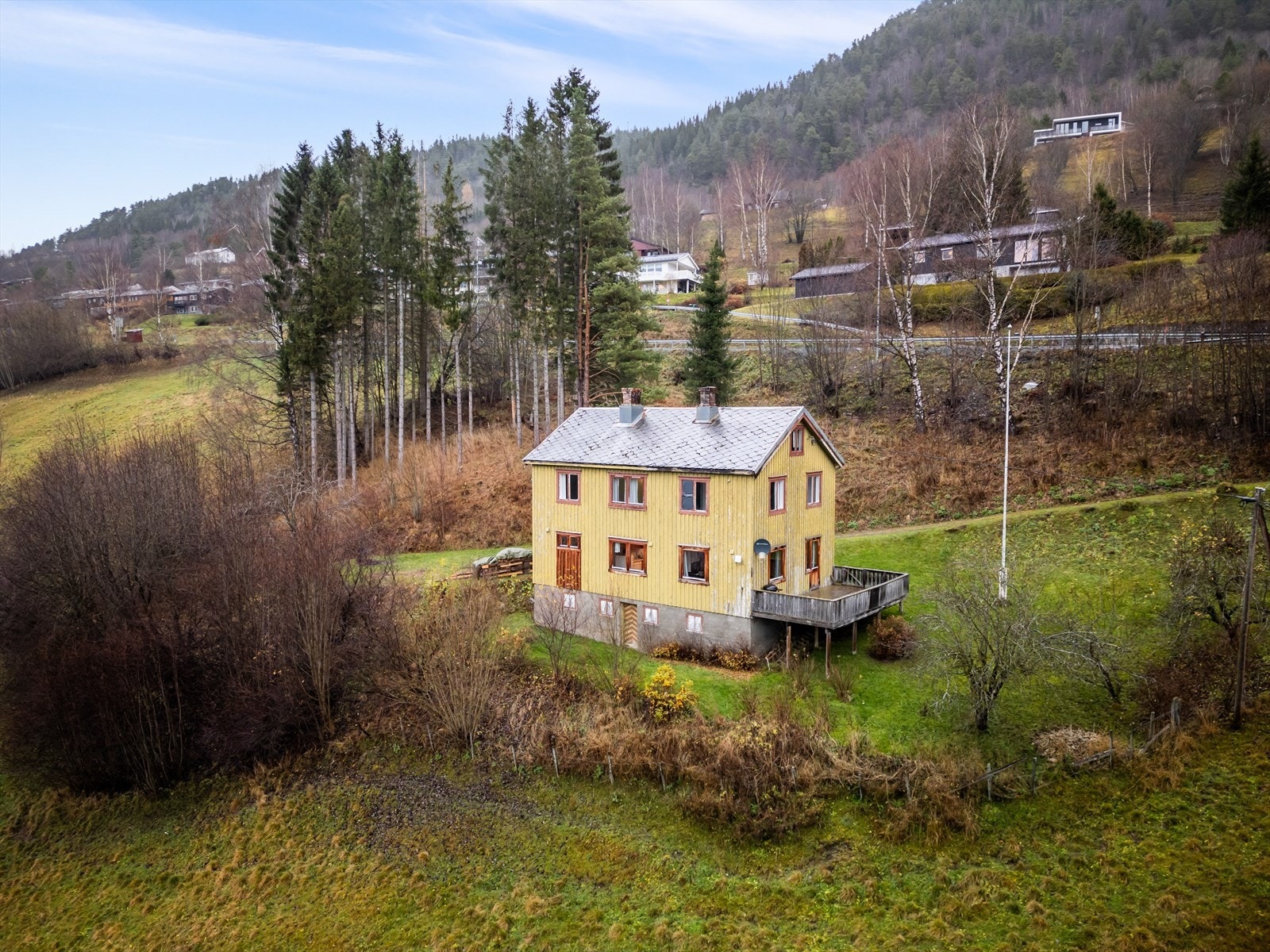 Dronefoto Galleribilde