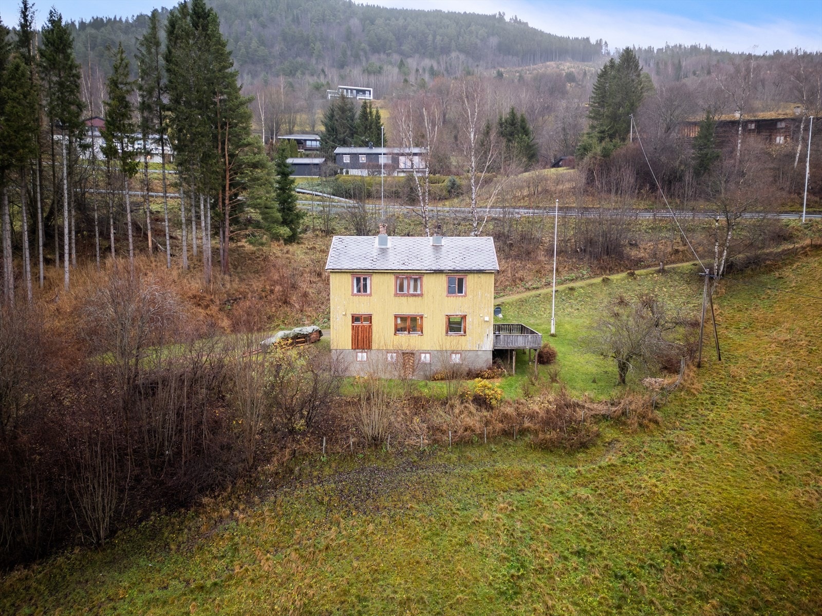 Dronefoto Galleribilde