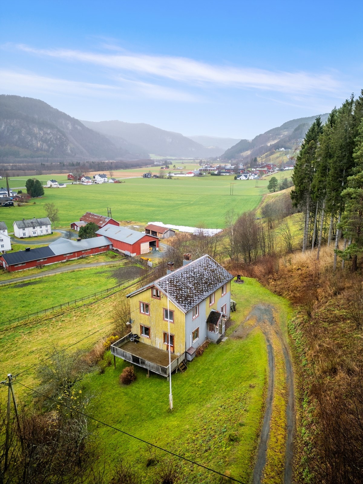 Dronefoto Galleribilde