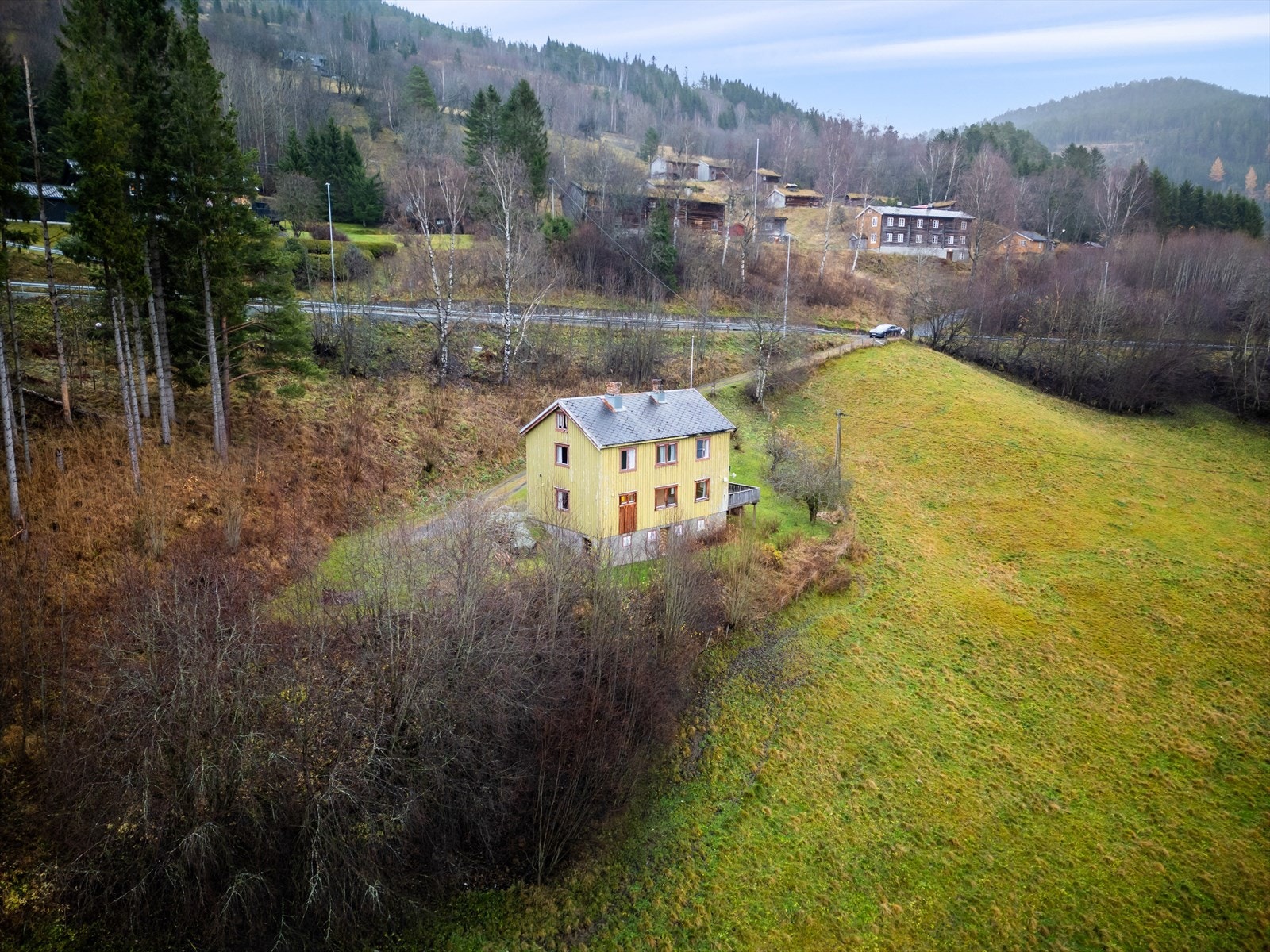 Dronefoto Galleribilde