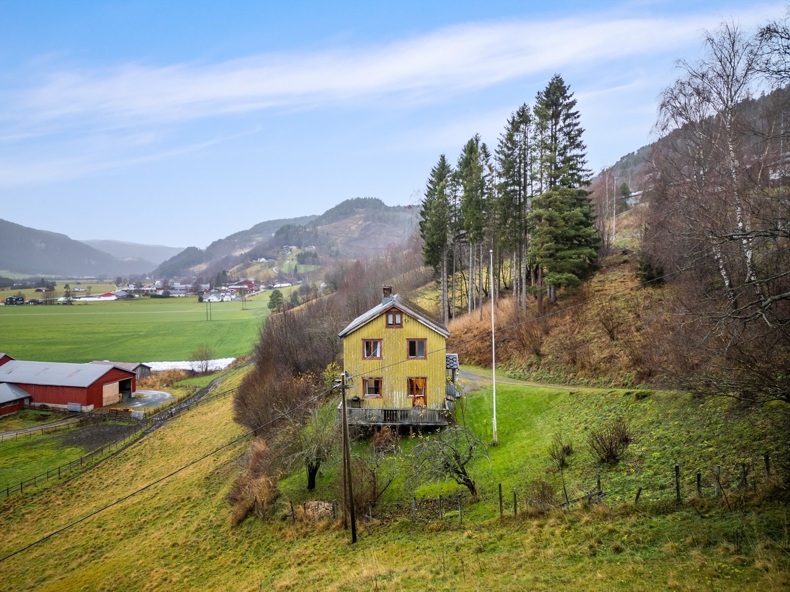 Dronefoto Galleribilde