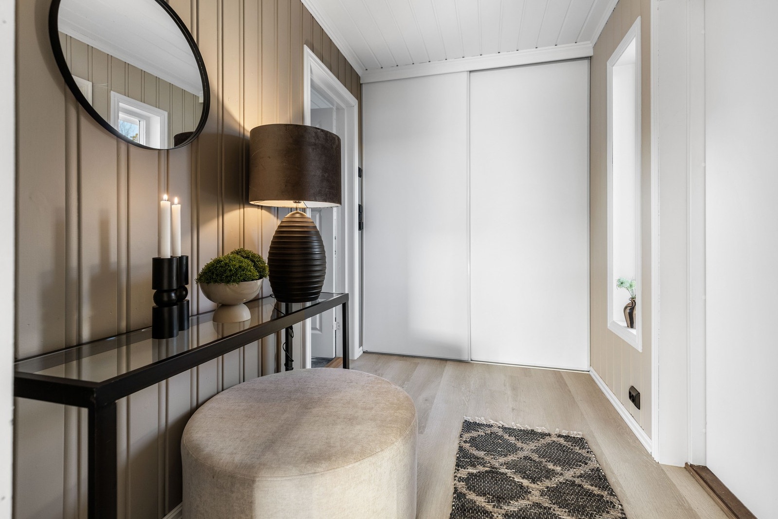 Fordelergang i andre etasje. Galleribilde