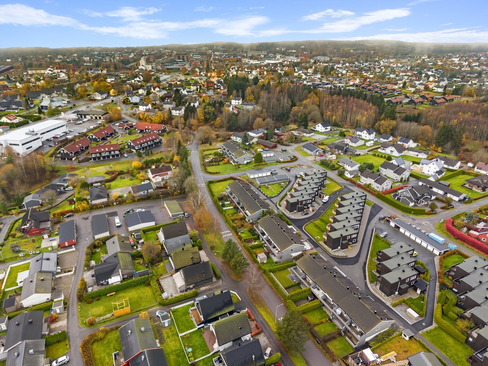 Dronefoto Galleribilde