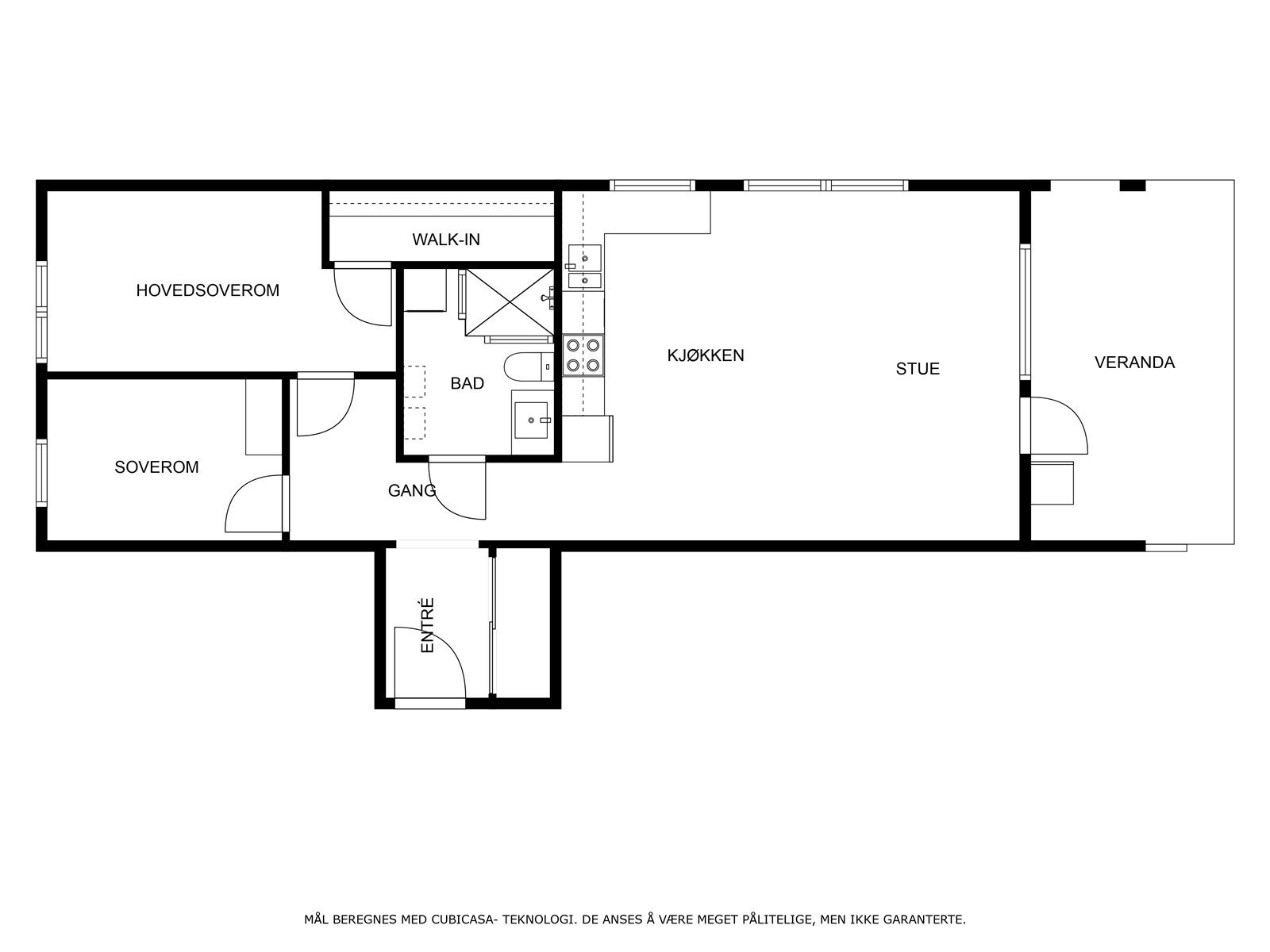Plantegning 1.etasje. Galleribilde