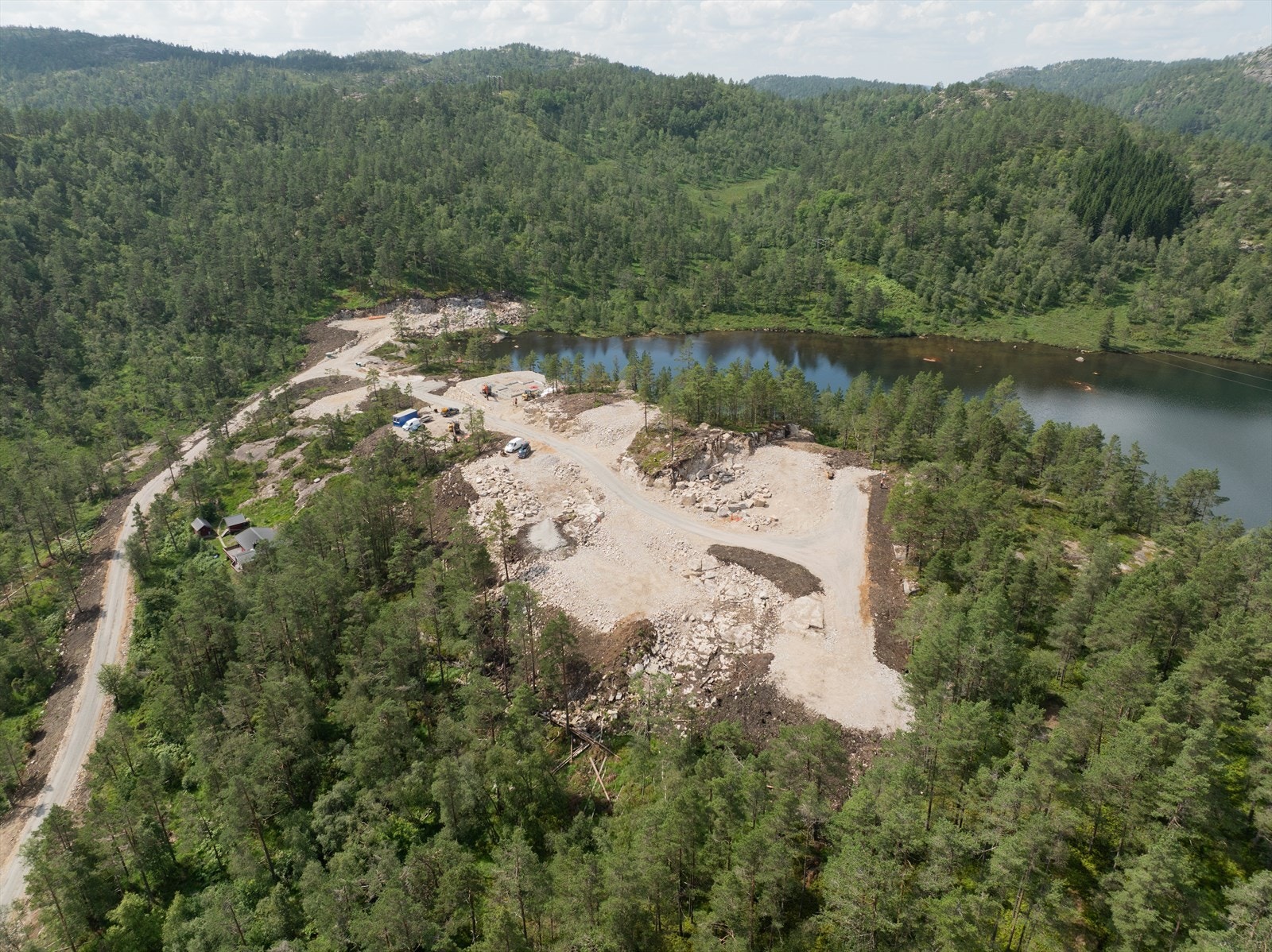 Fjell, ro og frisk luft Galleribilde
