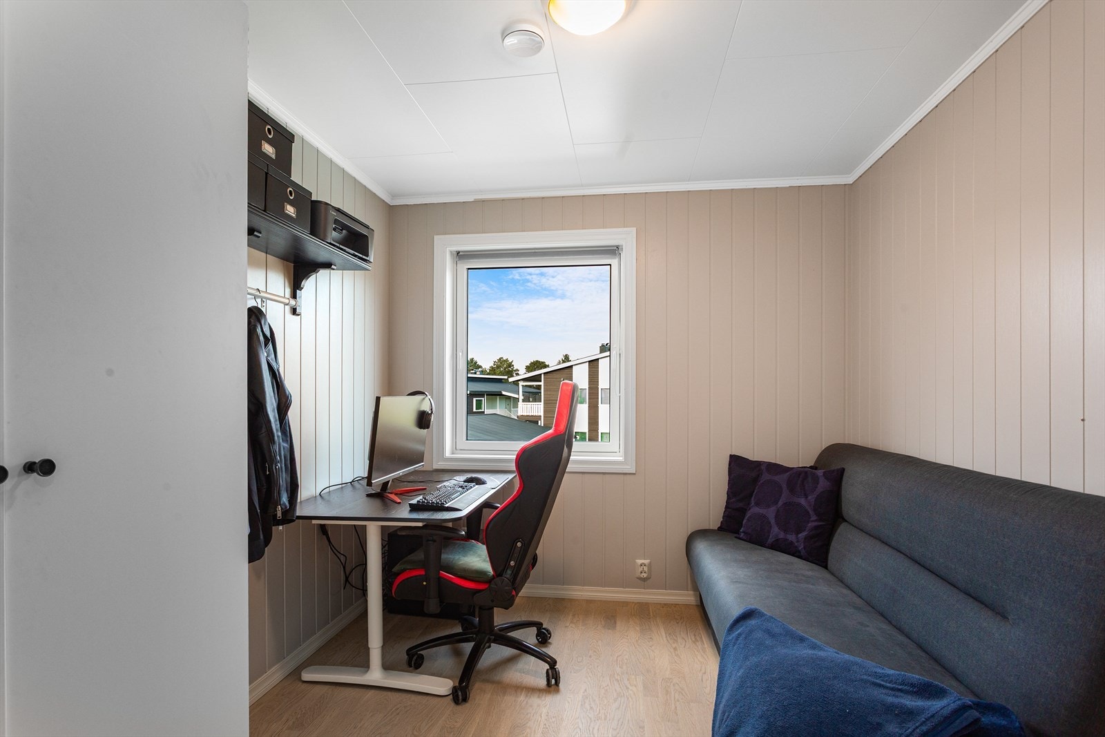 Soverom som i dag brukes som gjesterom og kontor Galleribilde